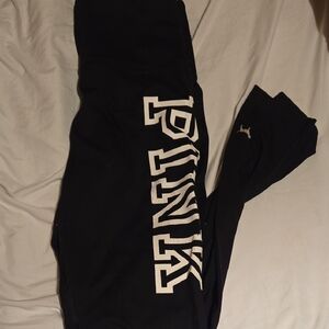 PINK Victoria's Secret Charcoal Leggings